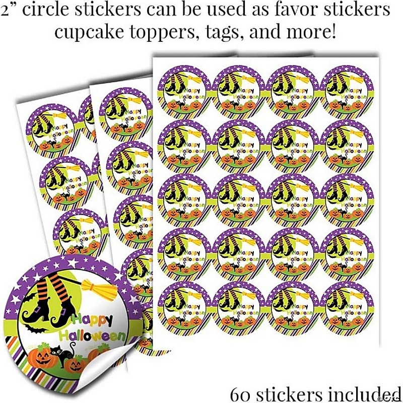 Ghouls, Goblins and Witches Sticker Bundle 429pc. by AmandaCreation