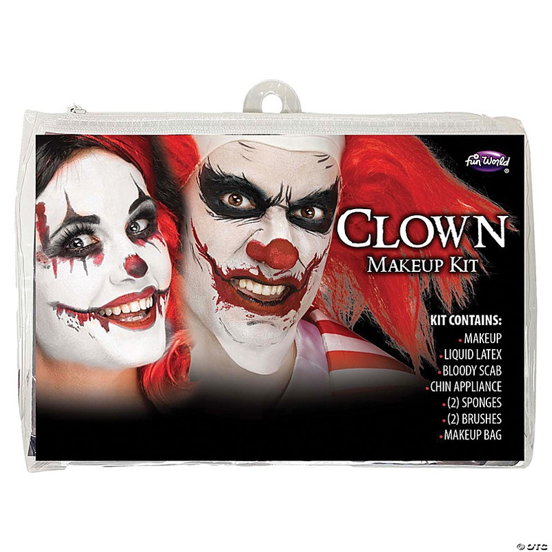 Make-Up Zipper Bag Clown Kit