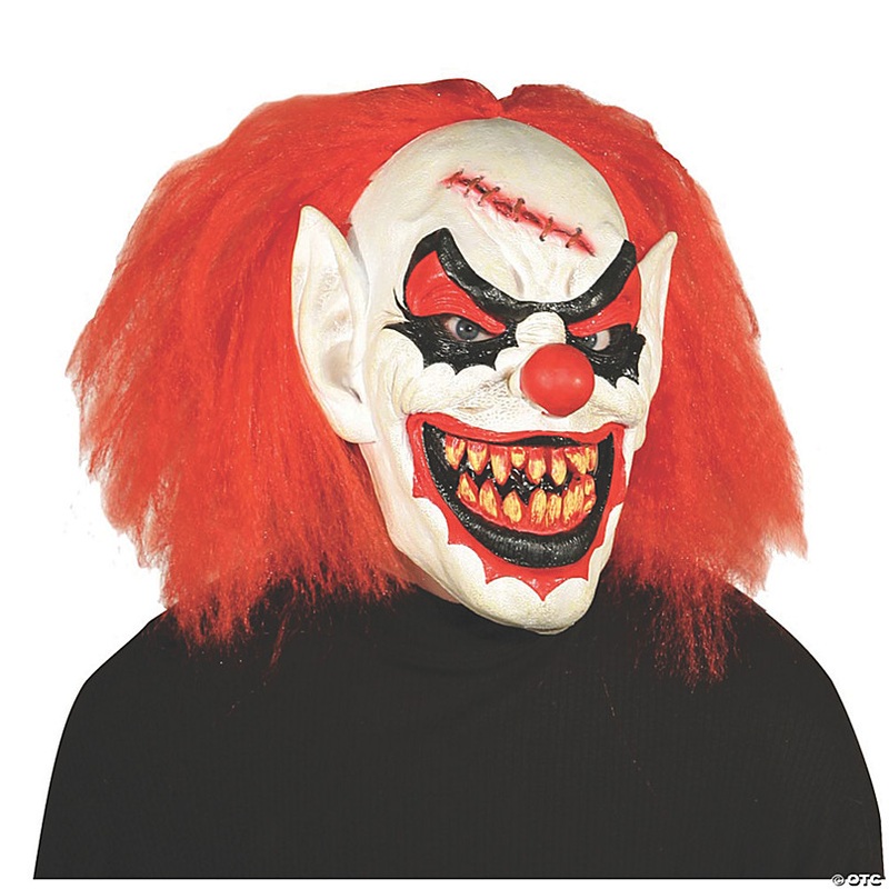 Men's Carver the Killer Clown Mask
