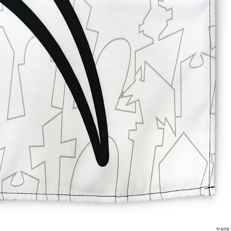 Nightmare Before Christmas Zero Apron - Kitchen Accessory - White & Black Ties