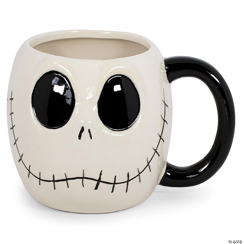 The Nightmare Before Christmas Jack Skellington Sculpted Coffee Mug  20 Ounces