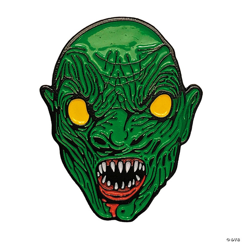 1 1/2 Trick or Treat Studios Sewer Monster Full-Color Enamel Pin