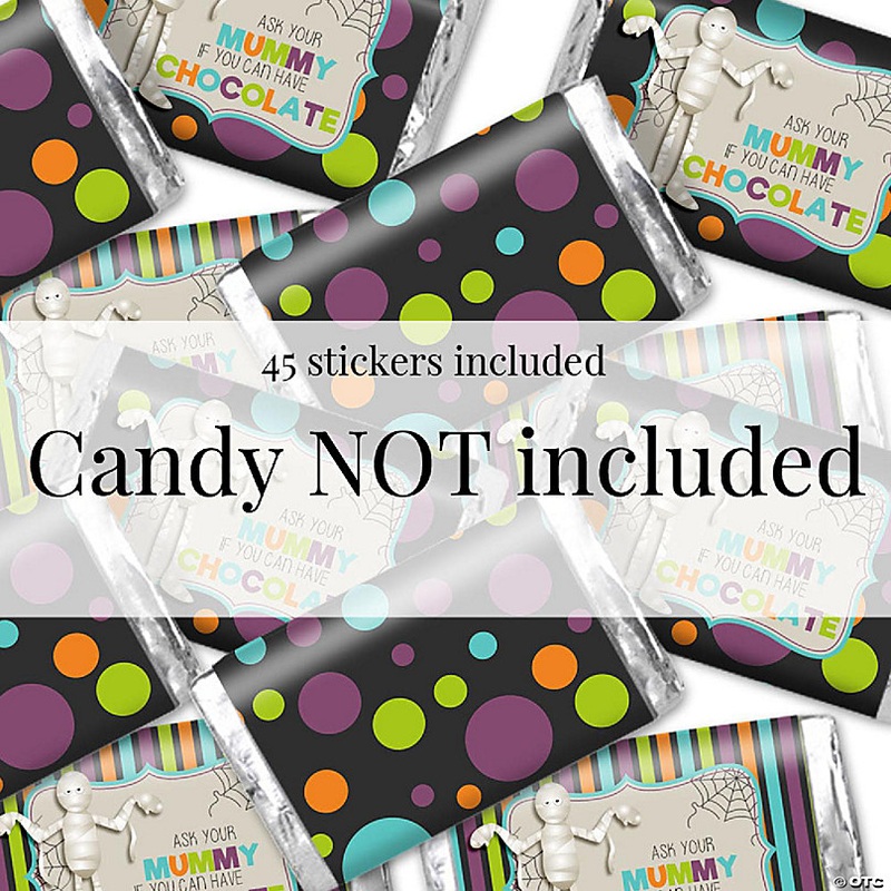 AmandaCreation Ask Your Mummy Mini Candybar Wrappers 45pcs