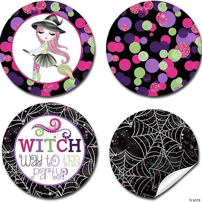 AmandaCreation Fancy Witch Kiss Stickers 324pc.