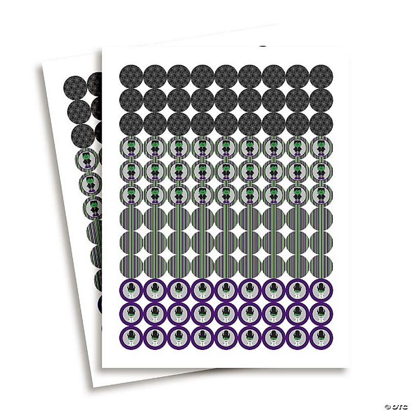 AmandaCreation Frankenstein Kiss Stickers 324pc.