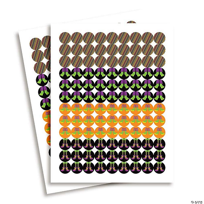 AmandaCreation Monster Feet Kiss Stickers 324pc.