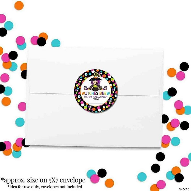 AmandaCreation Witches Brew Hot Cocoa Seals 40pc.