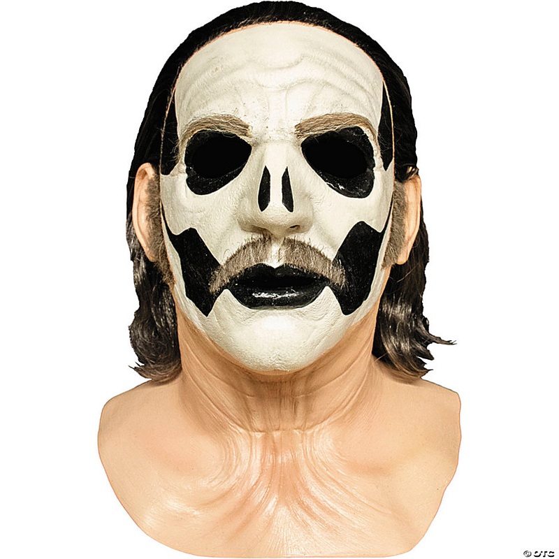 Ghost Papa IV Overhead Latex Mask with Hair - One Size