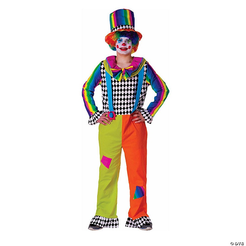 Jolly Clown Costume - Adults M