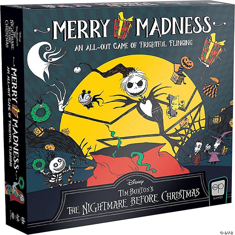 Nightmare Before Christmas Merry Madness Dice Game
