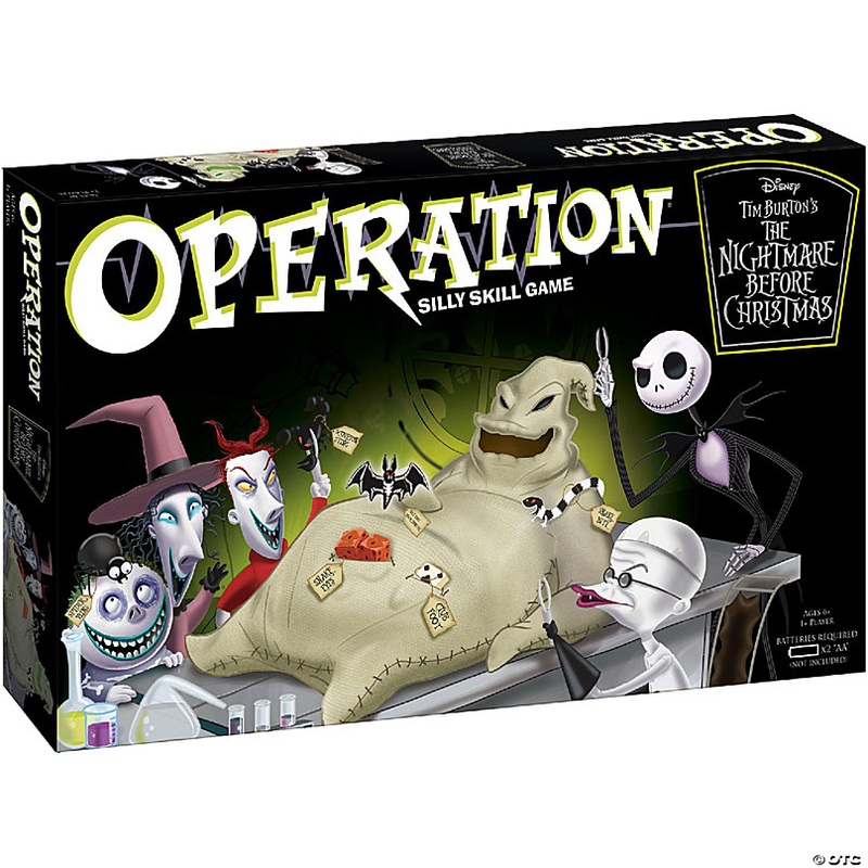 OPERATION: Nightmare Before Christmas - Silly Collectible Skill Game, Ages 6+