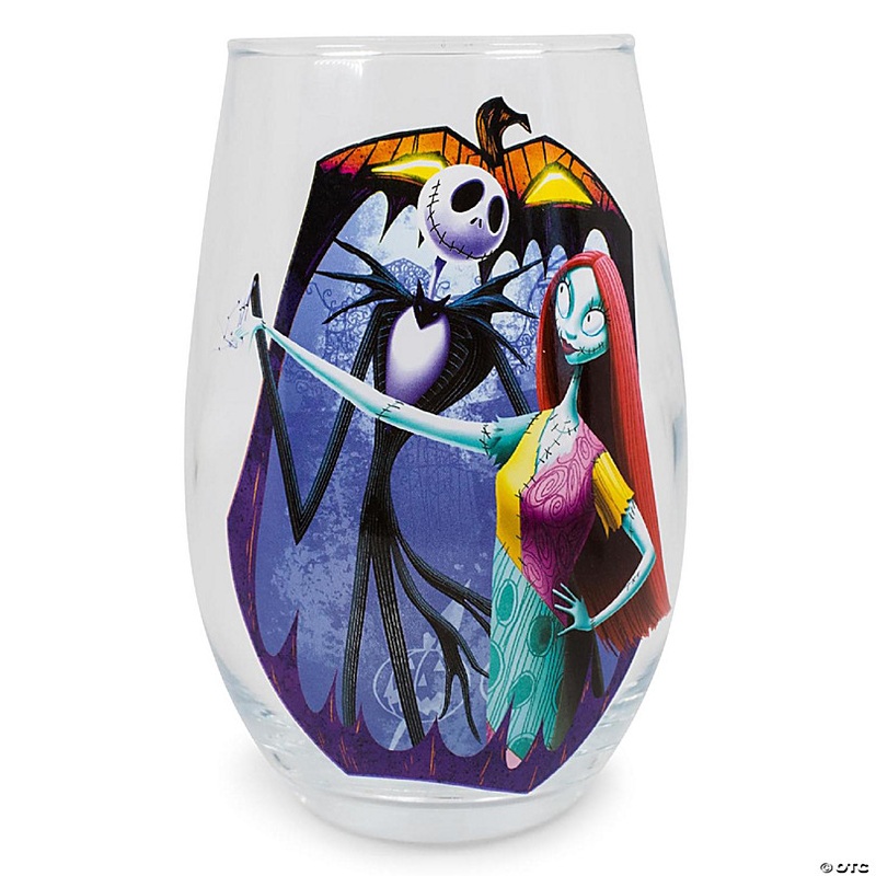 The Nightmare Before Christmas Meant To Be Stemless Glass  Holds 20 Ounces