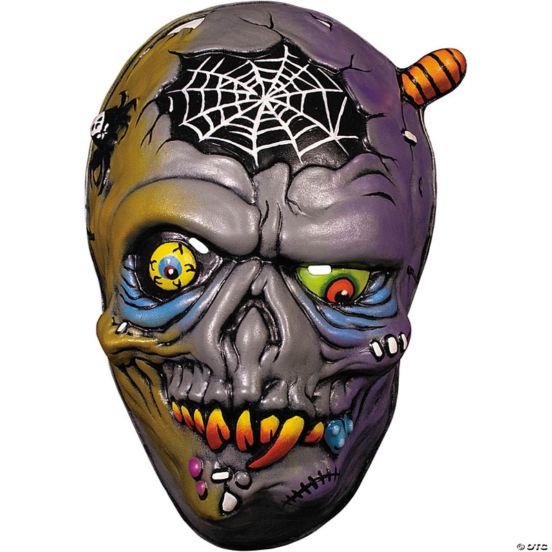 Toxictoons Infestation Monster Plastic Molded Mask - One Size