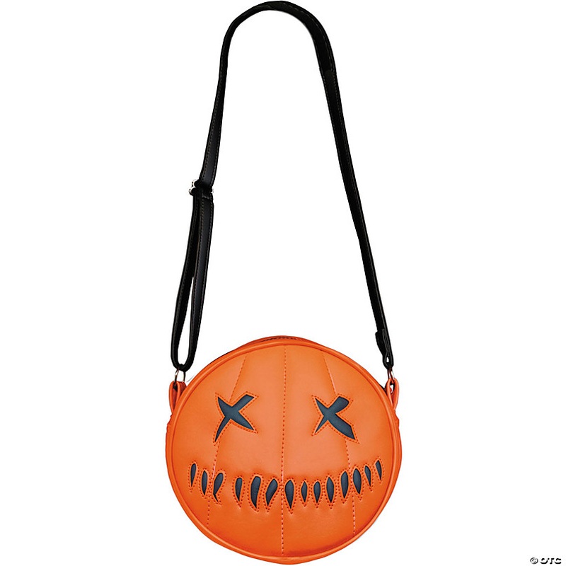 Trick r Treat Unlit Sam O Lantern Bag with Adjustable Strap
