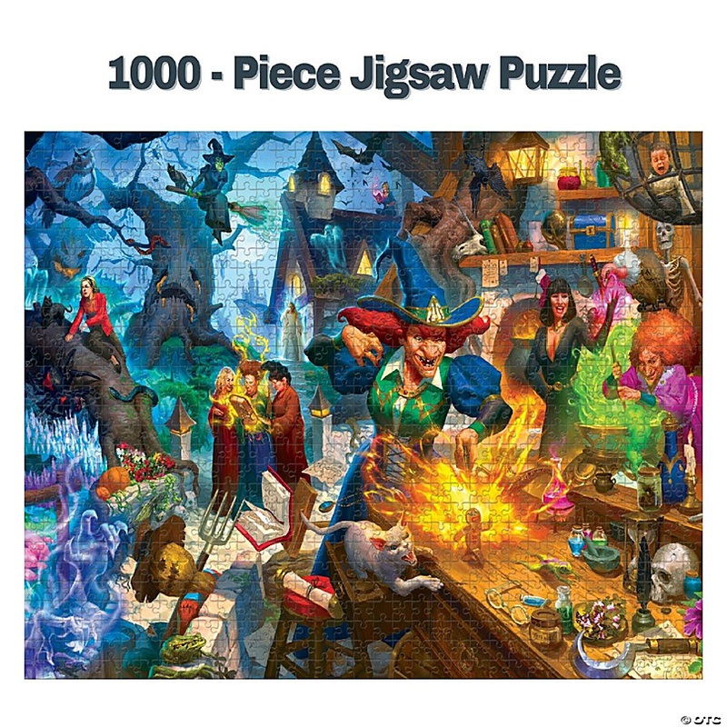 Witches Wanion Mystical Puzzle For Adults And Kids  1000 Piece Jigsaw Puzzle