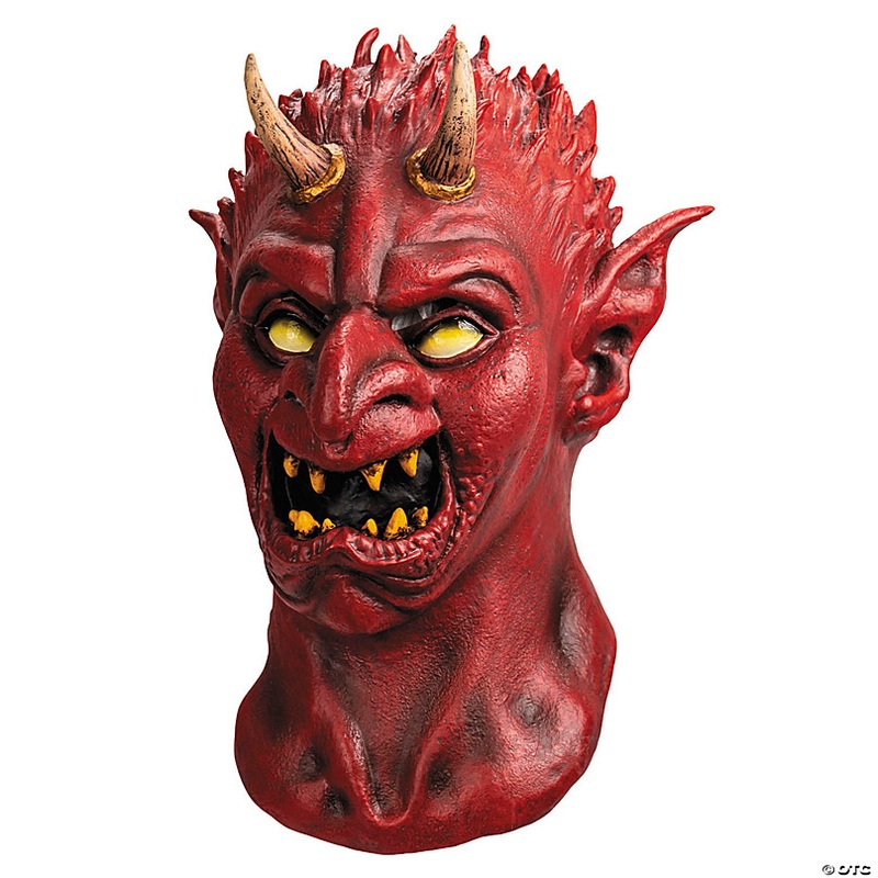 Adults Deluxe Dungeons & Dragons Efreeti Monster Mask - One Size