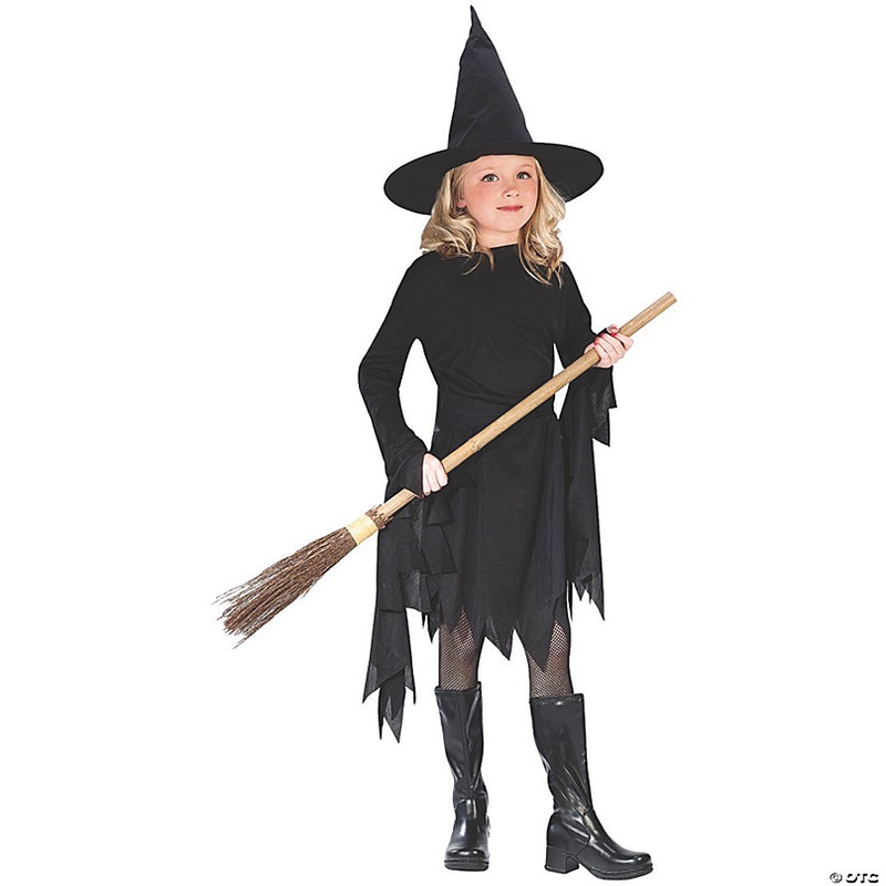 Girl's Classic Witch Costume