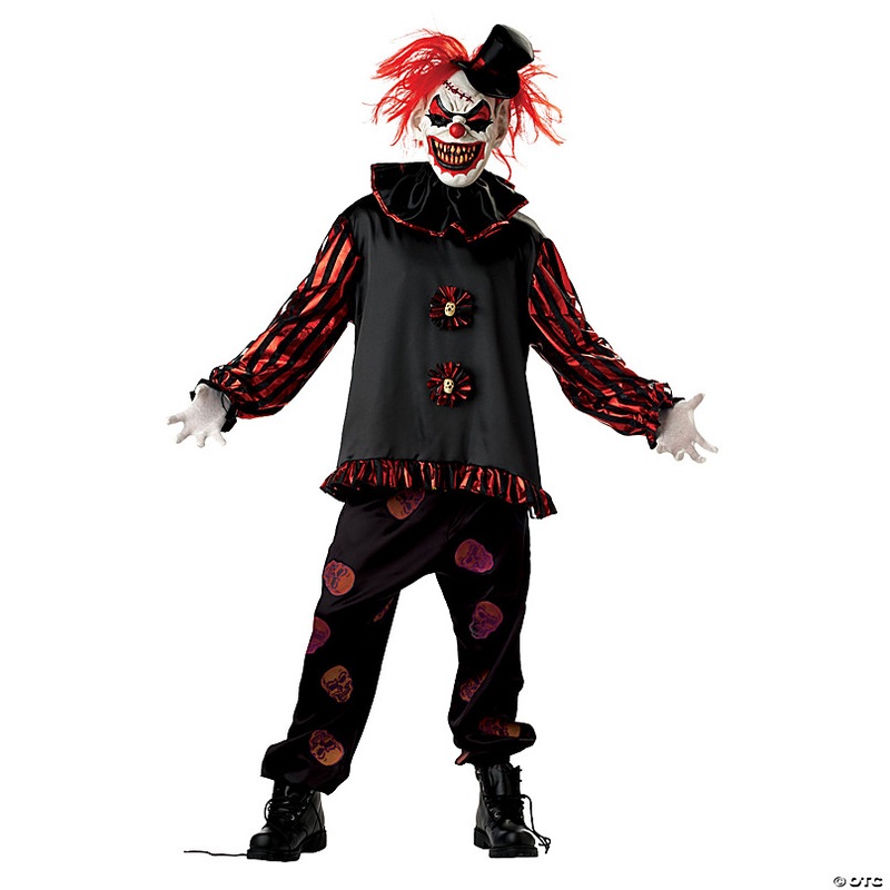 Men's Carver the Killer Clown Costume