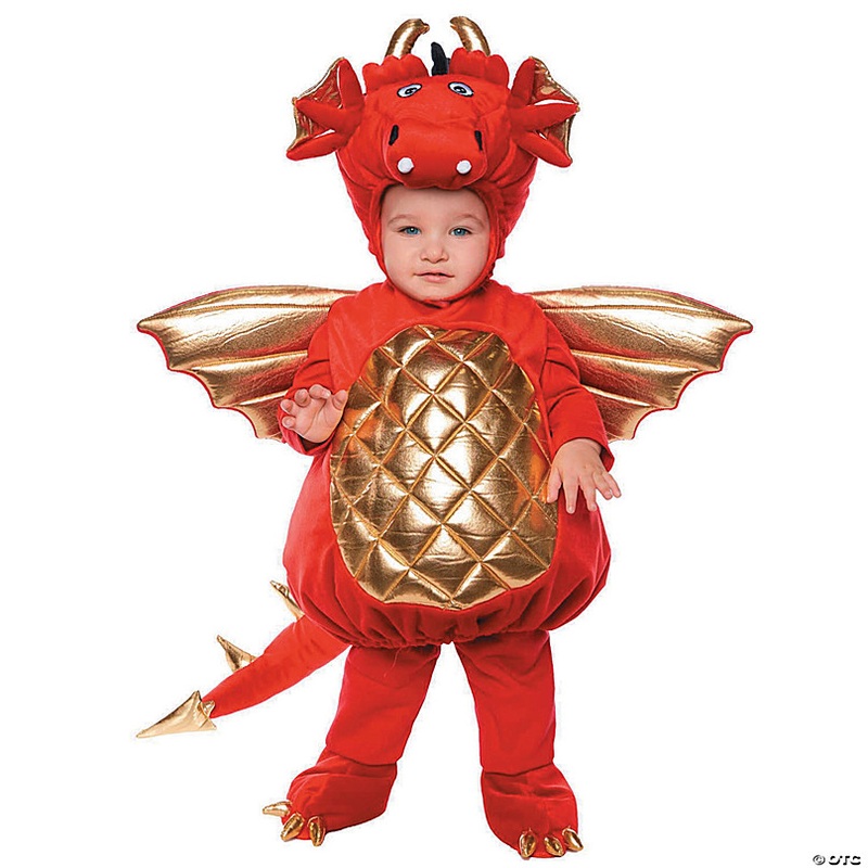 Toddler Red Dragon Costume