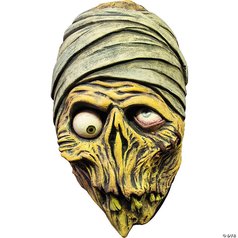 Toxictoons Mummy Monster Plastic Mask with Elastic Band