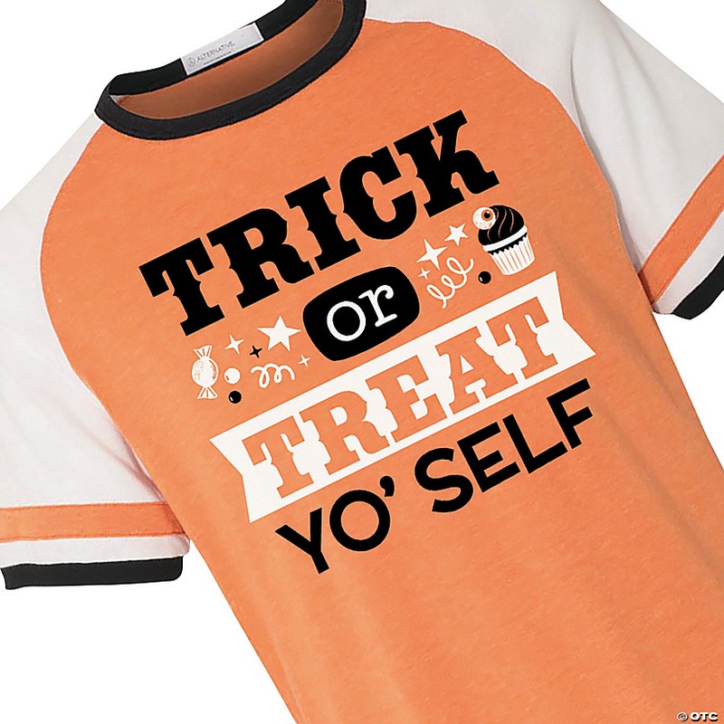 Trick-or-Treat Yoself Adults T-Shirt
