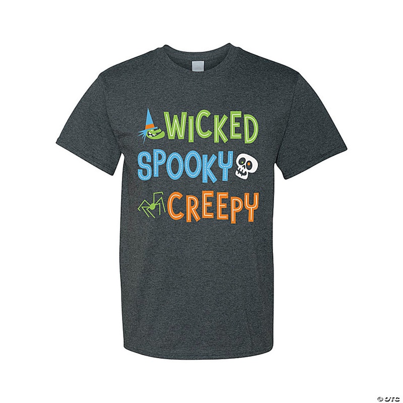 Wicked, Spooky, Creepy Adults T-Shirt