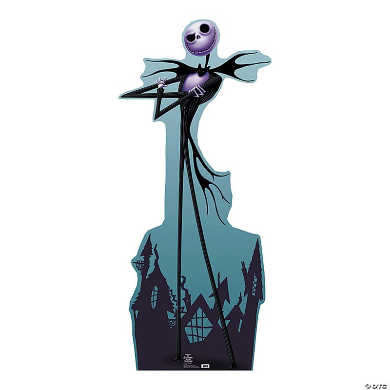 6 Ft. The Nightmare Before Christmas Jack Skellington Life-Size Cardboard Cutout Stand-Up