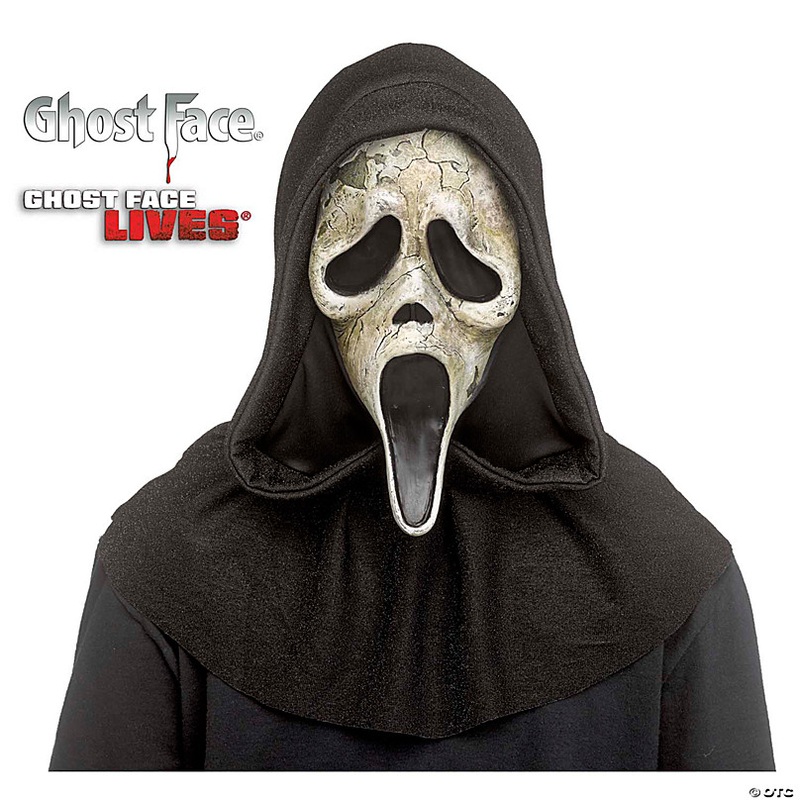 Adults Dead By Daylight Ghost Face Deluxe Aged Full Mask - One Size
