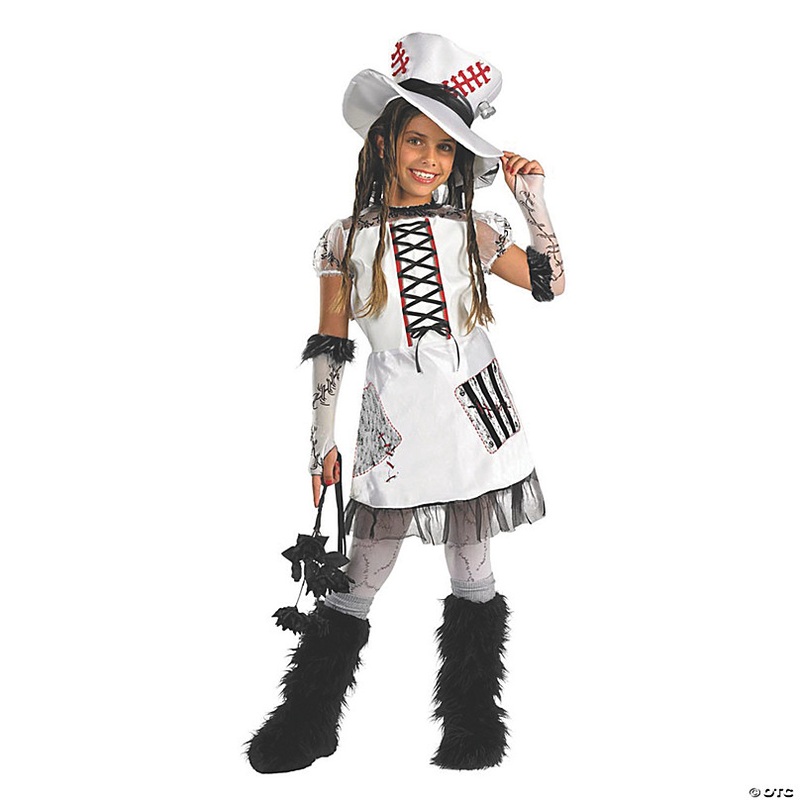 Girls Monster Bride Costume - Medium