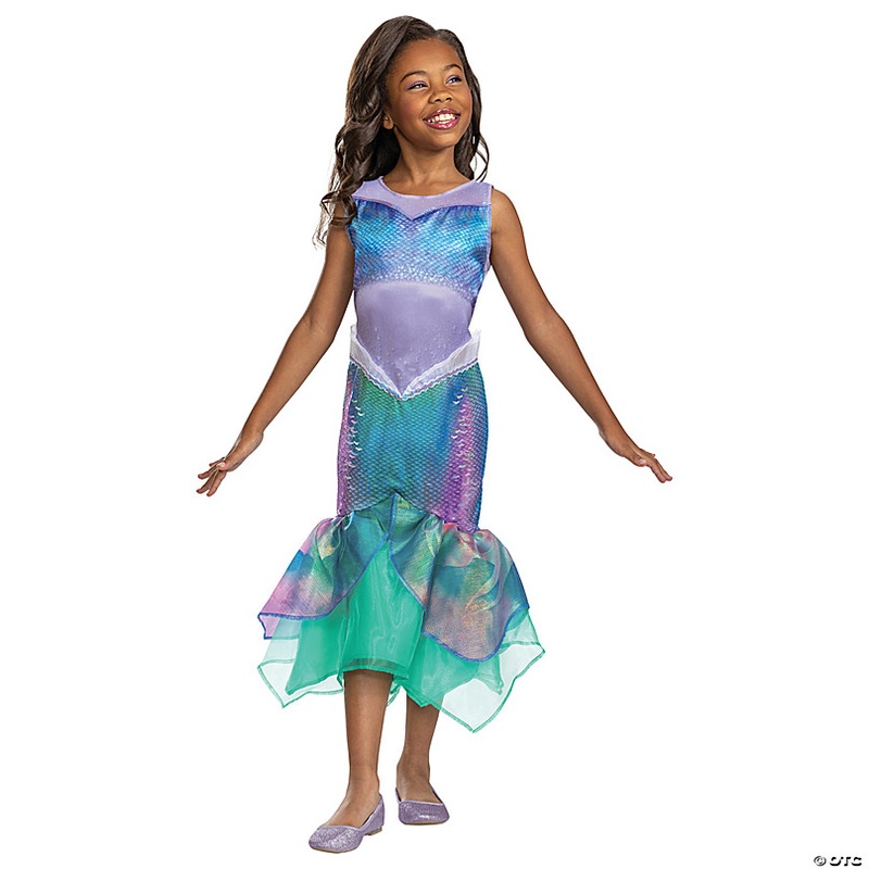 Kids Classic Live Action Little Mermaid Ariel Costume