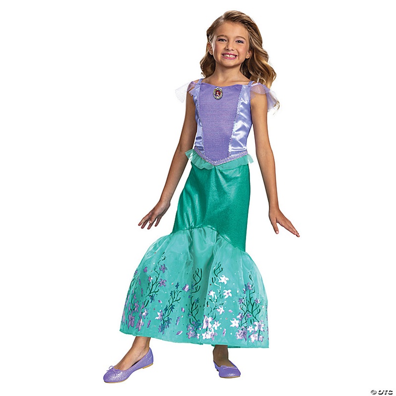 Kids Deluxe Little Mermaid Ariel Costume
