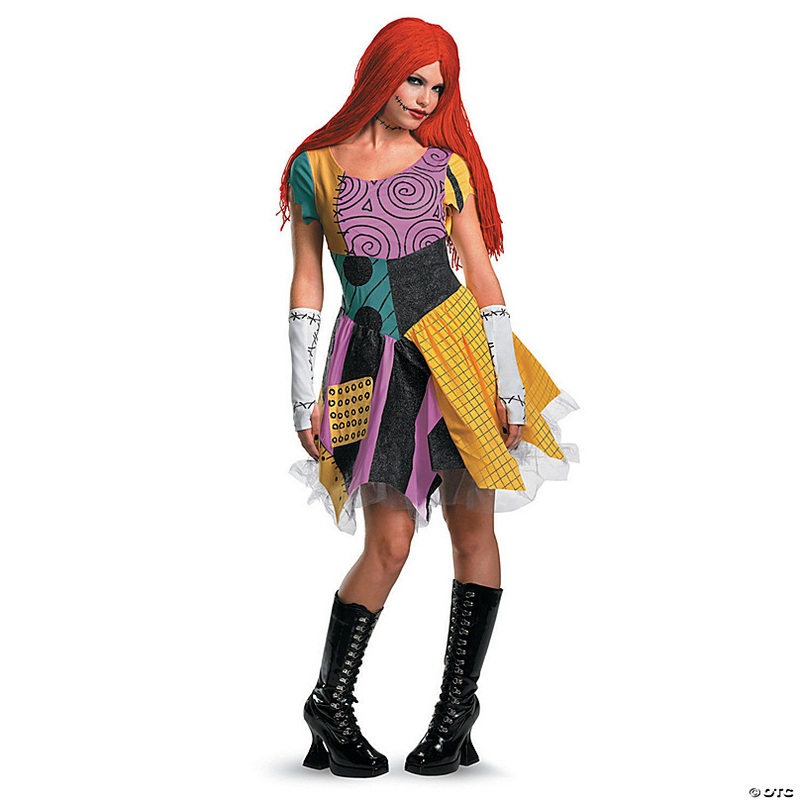 Womens Sexy The Nightmare Before Christmas Sally Costume