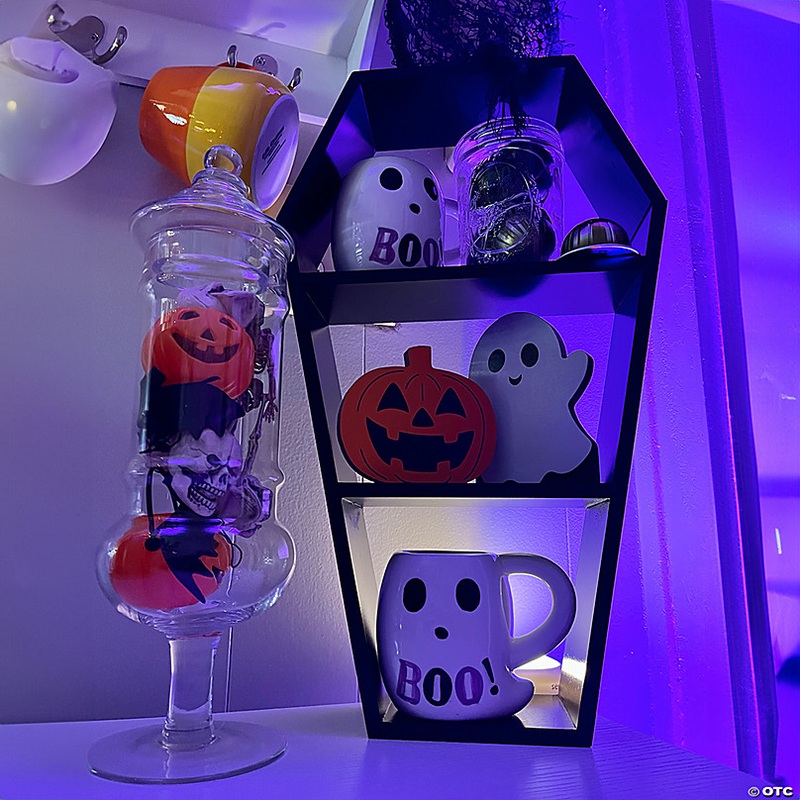 12 oz. Ghost Reusable Ceramic Mugs - 4 Ct.