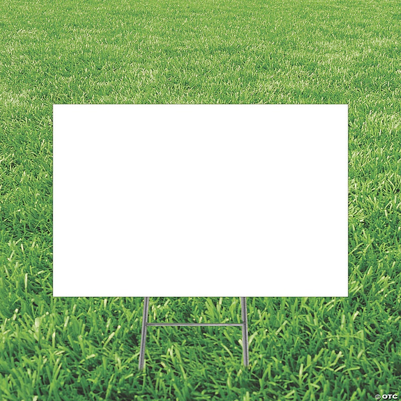 23 x 15 DIY Yard Signs - 3 Pc.