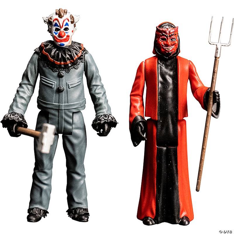 3 3/4 Eli Roths Haunt Clown & Devil Figures Set