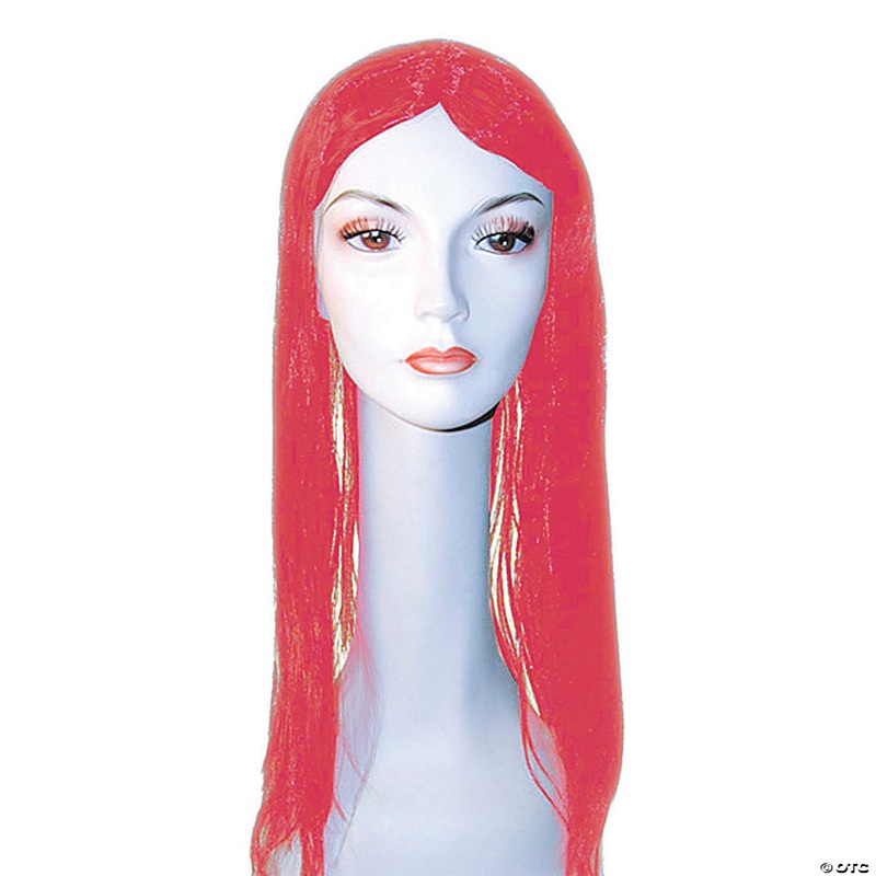 Adults Bargain Mermaid Witch Wig - Red