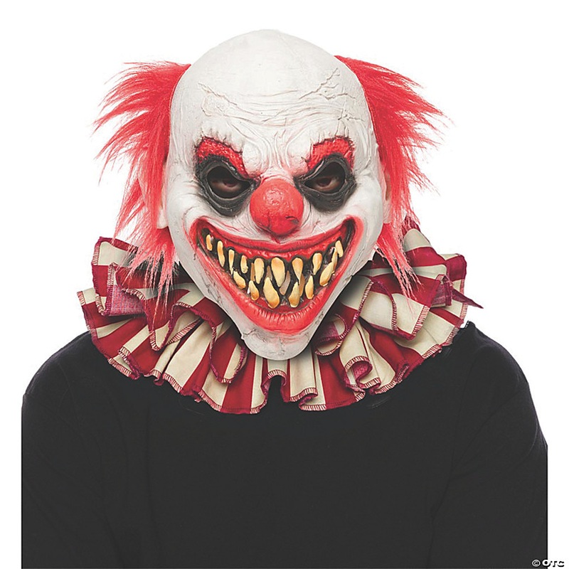 Adults Striped Clown Collar