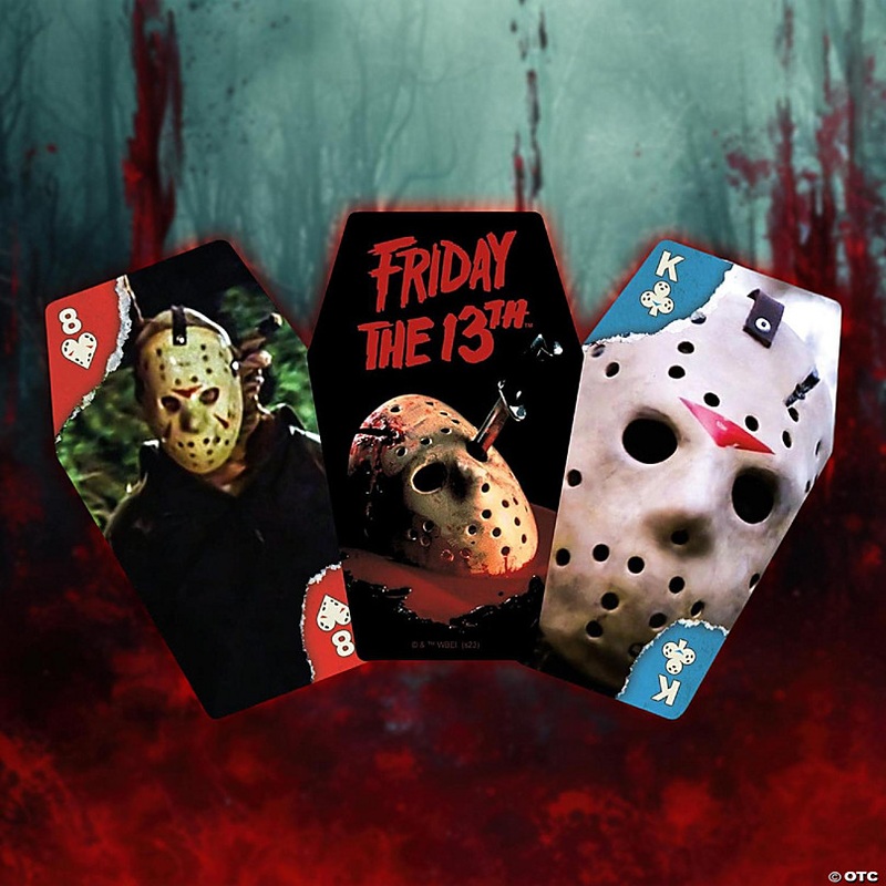 Friday the 13th Premium Coffin Shaped Playing Cards