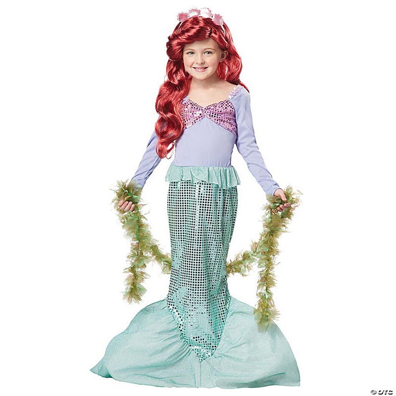 Girl's Little Mermaid Costume