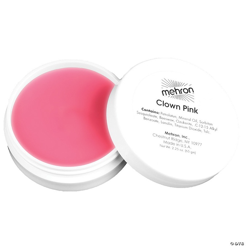 Mehron Clown Pink Makeup 2 Oz