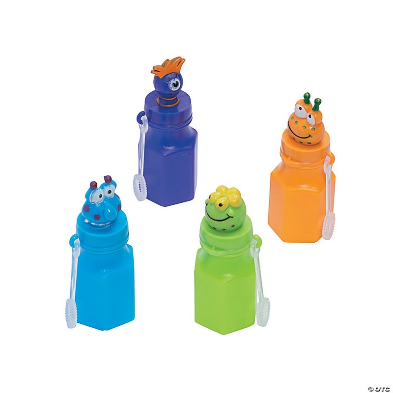 Monster Character Bubbles - 12 Pc.