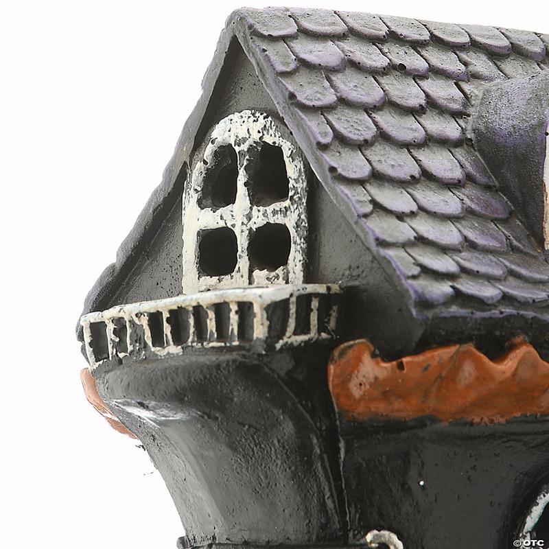 National Tree Company 6 in. Witchs Boot Haunted House with LED Light