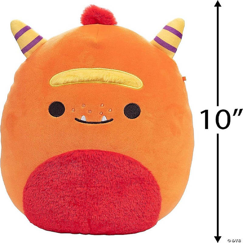 Squishmallows 10 Orange Monster - Officially Licensed Kellytoy Plush - Collectible Soft & Squishy Stuffed Animal Toy - Fun Gift for Kids - 10 Inch