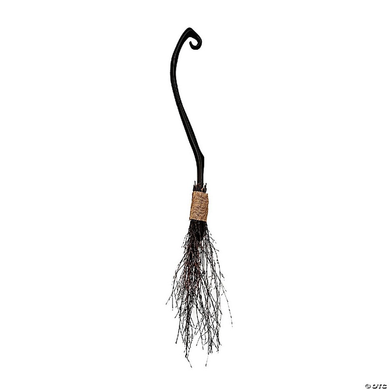 Take Apart 48 Inch Plastic Witch Broom Costume Accessory