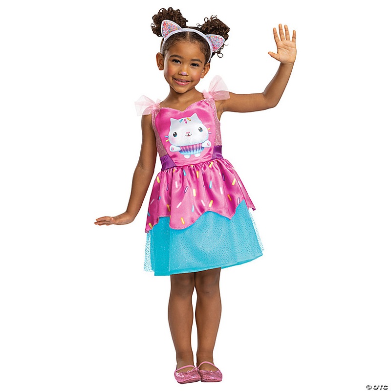 Toddler Classic Gabby's Dollhouse Cakey Cat Costume