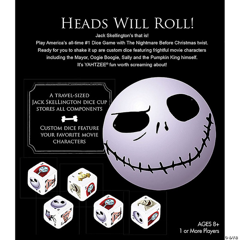 YAHTZEE: The Nightmare Before Christmas