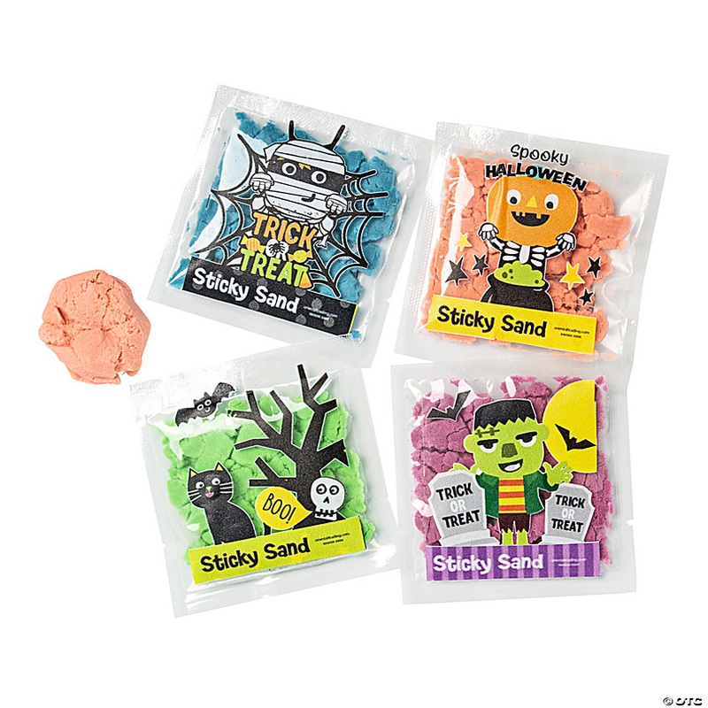 3 x 4 Bulk 48 Pc. Ghoul Gang Sticky Sand Pouches