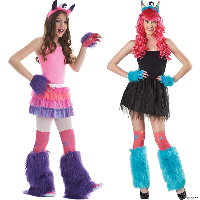Kids Purple Monster Costume Kit