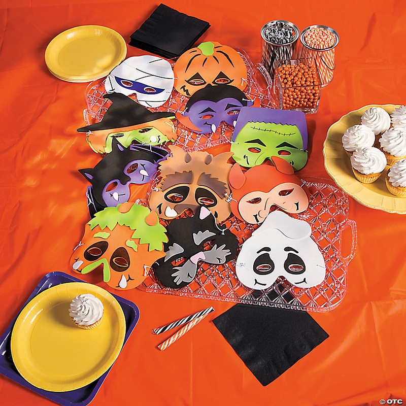 Monster Masks- 12 Pc.