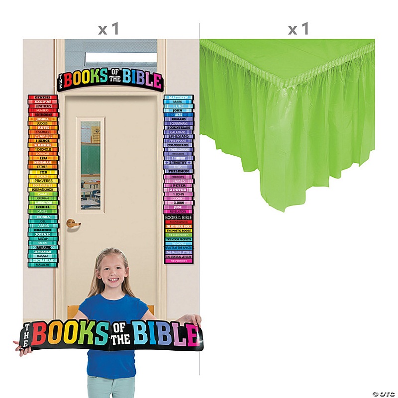 Religious Books of the Bible Trunk-or-Treat Decorating Kit - 2 Pc.